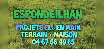 Programme terrain + maison à Espondeilhan en Hérault (34) de 140 m² à vendre au prix de 428000€ - 4