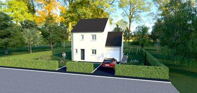 Programme terrain + maison à Bacqueville en Eure (27) de 80 m² à vendre au prix de 227187€ - 1