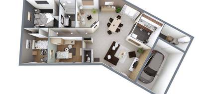 Programme terrain + maison à Argagnon en Pyrénées-Atlantiques (64) de 69 m² à vendre au prix de 225000€ - 4