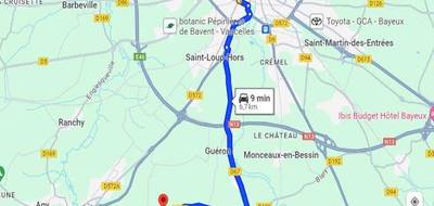 Terrain seul à Bayeux en Calvados (14) de 870 m² à vendre au prix de 58000€ - 3