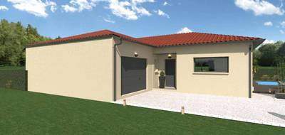 Programme terrain + maison à Chalamont en Ain (01) de 102 m² à vendre au prix de 309900€ - 2