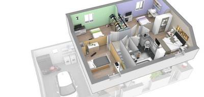 Programme terrain + maison à Entrelacs en Savoie (73) de 120 m² à vendre au prix de 499700€ - 3