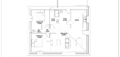 Programme terrain + maison à Moumour en Pyrénées-Atlantiques (64) de 70 m² à vendre au prix de 187000€ - 3