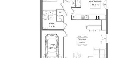 Programme terrain + maison à Marseillan en Hérault (34) de 75 m² à vendre au prix de 270000€ - 4