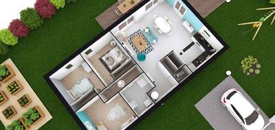Programme terrain + maison à Ploudalmézeau en Finistère (29) de 80 m² à vendre au prix de 240900€ - 4