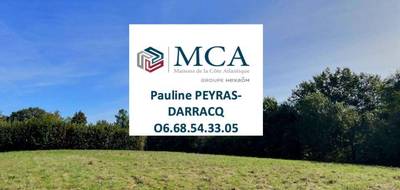 Terrain seul à Momuy en Landes (40) de 6420 m² à vendre au prix de 55000€ - 1