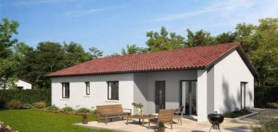 Programme terrain + maison à Saint-André-le-Gaz en Isère (38) de 89 m² à vendre au prix de 321900€ - 1
