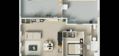 Programme terrain + maison à Aubigny-Les Clouzeaux en Vendée (85) de 50 m² à vendre au prix de 168971€ - 4