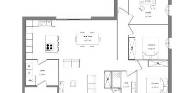 Programme terrain + maison à Mosnay en Indre (36) de 110 m² à vendre au prix de 214250€ - 4