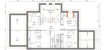 Programme terrain + maison à Grangues en Calvados (14) de 130 m² à vendre au prix de 526000€ - 3