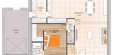 Programme terrain + maison à Le Lion-d'Angers en Maine-et-Loire (49) de 95 m² à vendre au prix de 296000€ - 4