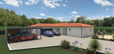 Programme terrain + maison à Buellas en Ain (01) de 136 m² à vendre au prix de 445000€ - 2