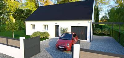 Programme terrain + maison à Neuville-sur-Brenne en Indre-et-Loire (37) de 80 m² à vendre au prix de 213500€ - 1