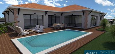 Programme terrain + maison à Langoiran en Gironde (33) de 95 m² à vendre au prix de 246000€ - 2