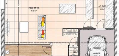 Programme terrain + maison à Bellevigne-les-Châteaux en Maine-et-Loire (49) de 112 m² à vendre au prix de 265400€ - 4