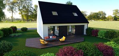 Programme terrain + maison à Saint-Venant en Pas-de-Calais (62) de 95 m² à vendre au prix de 230000€ - 2
