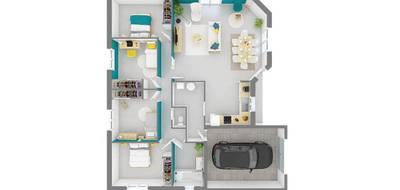 Programme terrain + maison à Cognat-Lyonne en Allier (03) de 98 m² à vendre au prix de 219700€ - 4