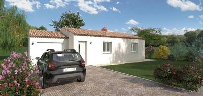 Programme terrain + maison à Lédignan en Gard (30) de 63 m² à vendre au prix de 190500€ - 1