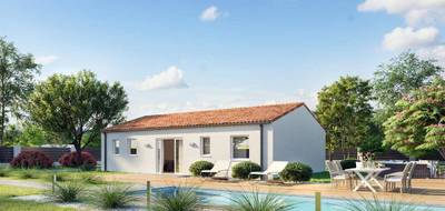 Programme terrain + maison à Saint-Gilles-Croix-de-Vie en Vendée (85) de 68 m² à vendre au prix de 243860€ - 2