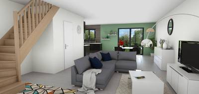 Programme terrain + maison à Corneville-sur-Risle en Eure (27) de 81 m² à vendre au prix de 221674€ - 3