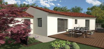 Programme terrain + maison à Rocbaron en Var (83) de 100 m² à vendre au prix de 392500€ - 1