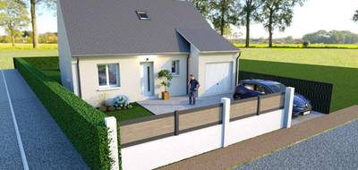 Programme terrain + maison à Beaumont-en-Véron en Indre-et-Loire (37) de 100 m² à vendre au prix de 259500€ - 1