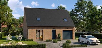 Programme terrain + maison à Aix-en-Pévèle en Nord (59) de 92 m² à vendre au prix de 273000€ - 1