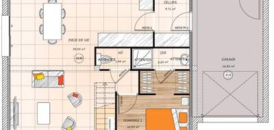 Programme terrain + maison à Candé en Maine-et-Loire (49) de 96 m² à vendre au prix de 241000€ - 4