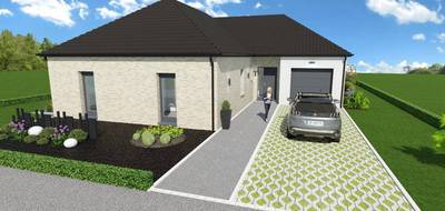 Programme terrain + maison à Sains-en-Gohelle en Pas-de-Calais (62) de 90 m² à vendre au prix de 247600€ - 1