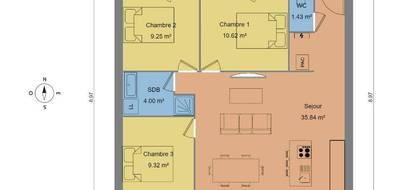 Programme terrain + maison à Val d'Arry en Calvados (14) de 70 m² à vendre au prix de 175000€ - 4