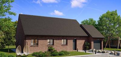 Programme terrain + maison à Avelin en Nord (59) de 101 m² à vendre au prix de 350000€ - 1