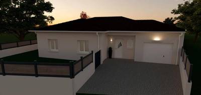 Programme terrain + maison à Parmilieu en Isère (38) de 93 m² à vendre au prix de 355000€ - 1