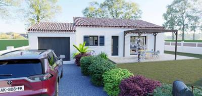 Programme terrain + maison à Lagorce en Ardèche (07) de 85 m² à vendre au prix de 205900€ - 1