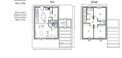 Programme terrain + maison à Spay en Sarthe (72) de 85 m² à vendre au prix de 245000€ - 4
