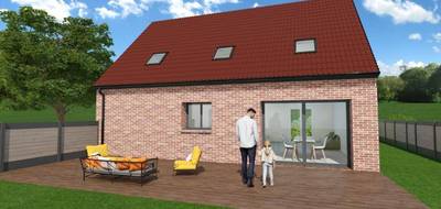 Programme terrain + maison à Estourmel en Nord (59) de 92 m² à vendre au prix de 211000€ - 2