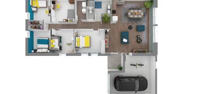 Programme terrain + maison à Beauvais-sur-Matha en Charente-Maritime (17) de 97 m² à vendre au prix de 210060€ - 4