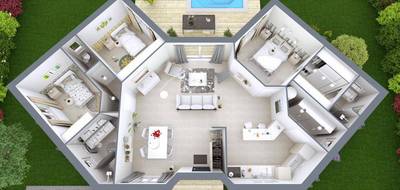Programme terrain + maison à Orthez en Pyrénées-Atlantiques (64) de 99 m² à vendre au prix de 295000€ - 4