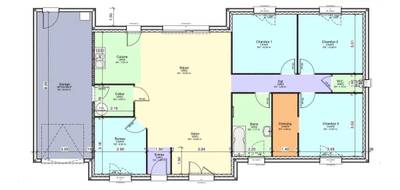 Programme terrain + maison à Pont-la-Ville en Haute-Marne (52) de 107 m² à vendre au prix de 189600€ - 4
