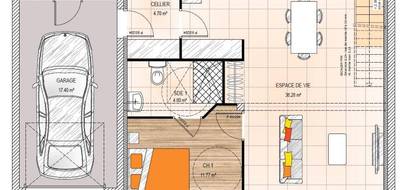 Programme terrain + maison à Le Lion-d'Angers en Maine-et-Loire (49) de 95 m² à vendre au prix de 289000€ - 4