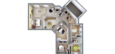 Programme terrain + maison à Varennes en Dordogne (24) de 146 m² à vendre au prix de 310000€ - 4