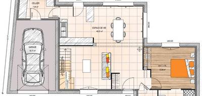 Programme terrain + maison à Erdre-en-Anjou en Maine-et-Loire (49) de 100 m² à vendre au prix de 257000€ - 4