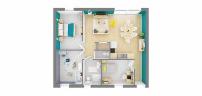 Programme terrain + maison à Celles-sur-Belle en Deux-Sèvres (79) de 65 m² à vendre au prix de 182093€ - 4