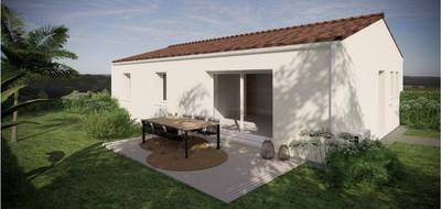 Programme terrain + maison à La Rochefoucauld-en-Angoumois en Charente (16) de 80 m² à vendre au prix de 165000€ - 1