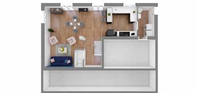 Programme terrain + maison à Villeneuve-d'Aval en Jura (39) de 113 m² à vendre au prix de 216110€ - 4