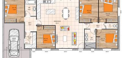 Programme terrain + maison à Montrevault-sur-Èvre en Maine-et-Loire (49) de 120 m² à vendre au prix de 260000€ - 4