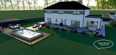 Programme terrain + maison à Proville en Nord (59) de 250 m² à vendre au prix de 722000€ - 2