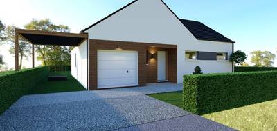 Programme terrain + maison à Saint-Martin-de-Fontenay en Calvados (14) de 93 m² à vendre au prix de 240000€ - 1
