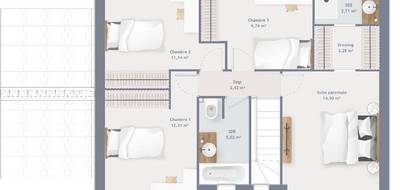 Programme terrain + maison à Wissous en Essonne (91) de 120 m² à vendre au prix de 631500€ - 4