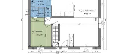 Programme terrain + maison à Breux-Jouy en Essonne (91) de 130 m² à vendre au prix de 373000€ - 4