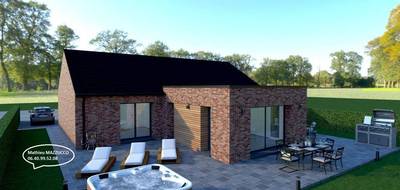 Programme terrain + maison à Abancourt en Nord (59) de 110 m² à vendre au prix de 344068€ - 3